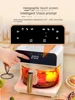 ZF New Air Fryer Home Visual Glass Voice Control Intelligent Multifunctional Chips Machine 4