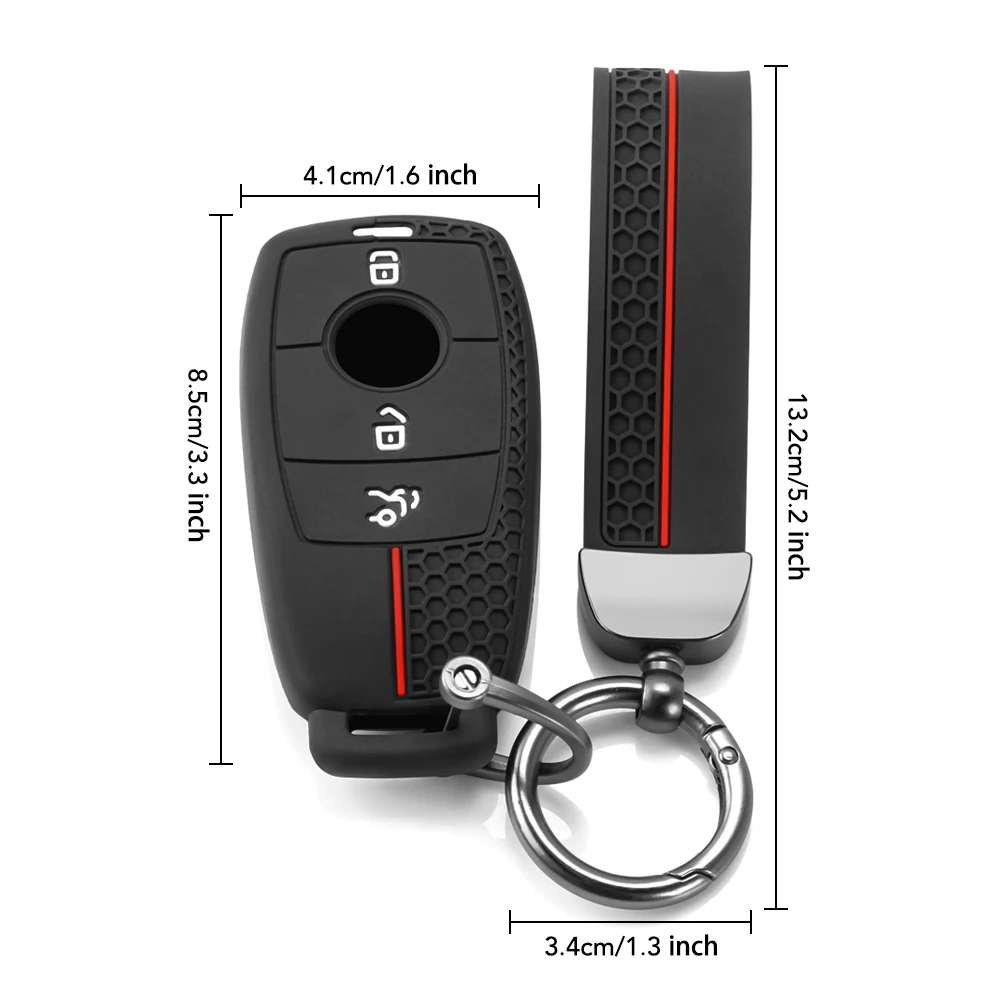 Premium Silicone Car Remote Key Case Cover