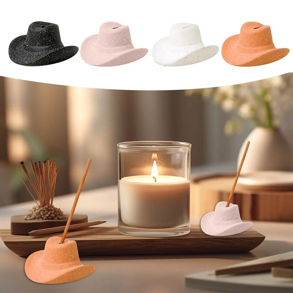 

Ceramic Match Holder Mini Home Decoration Cowboy Hat Ceramic Jar Cowboy Boot Match Jar Kitchen