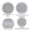 1/2/4Pcs Sewer filter with Suction Cup hair floor drain bathroom anti hair kitchen toilet bathroom cover sink anti clogging 3