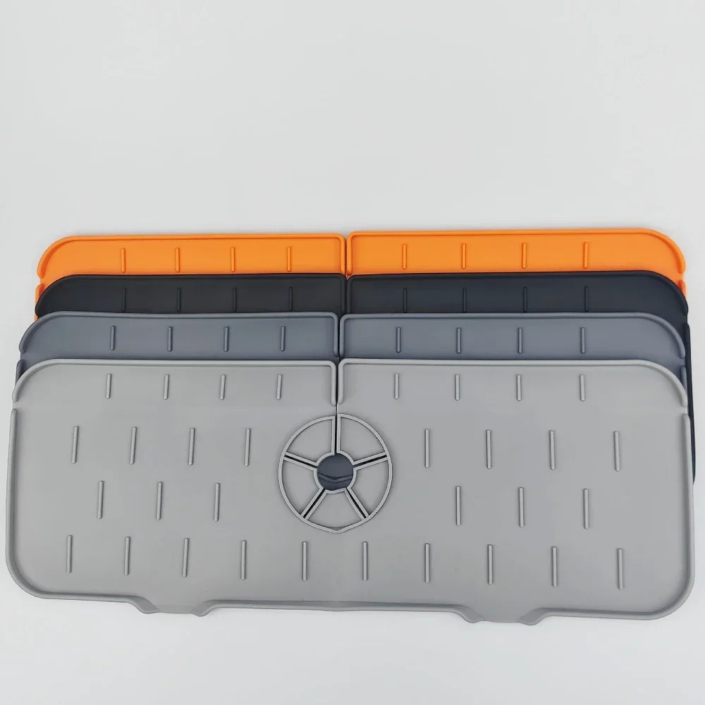 Description Picture 6 of itemKitchen Sink Splash Guard Silicone Mat Gourmet Faucet Kitchen Accessory Home Appliance Sponge Rack Kitchens Accessories