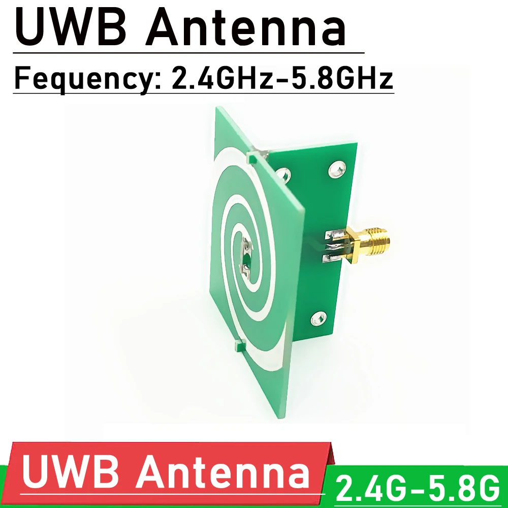2.4G 5.8G UWB WIFI antenna circular polarization Broadband Helical