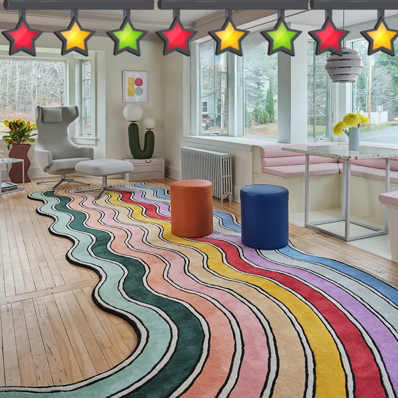 Teppich Regenbogen Natural
