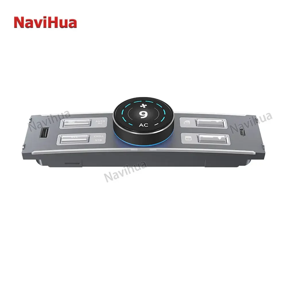 

New Intelligent Control Expansion Dock For Tesla Model 3 Y 2021 2023 Car Climate Control AC Panel Screen Knob Buttons