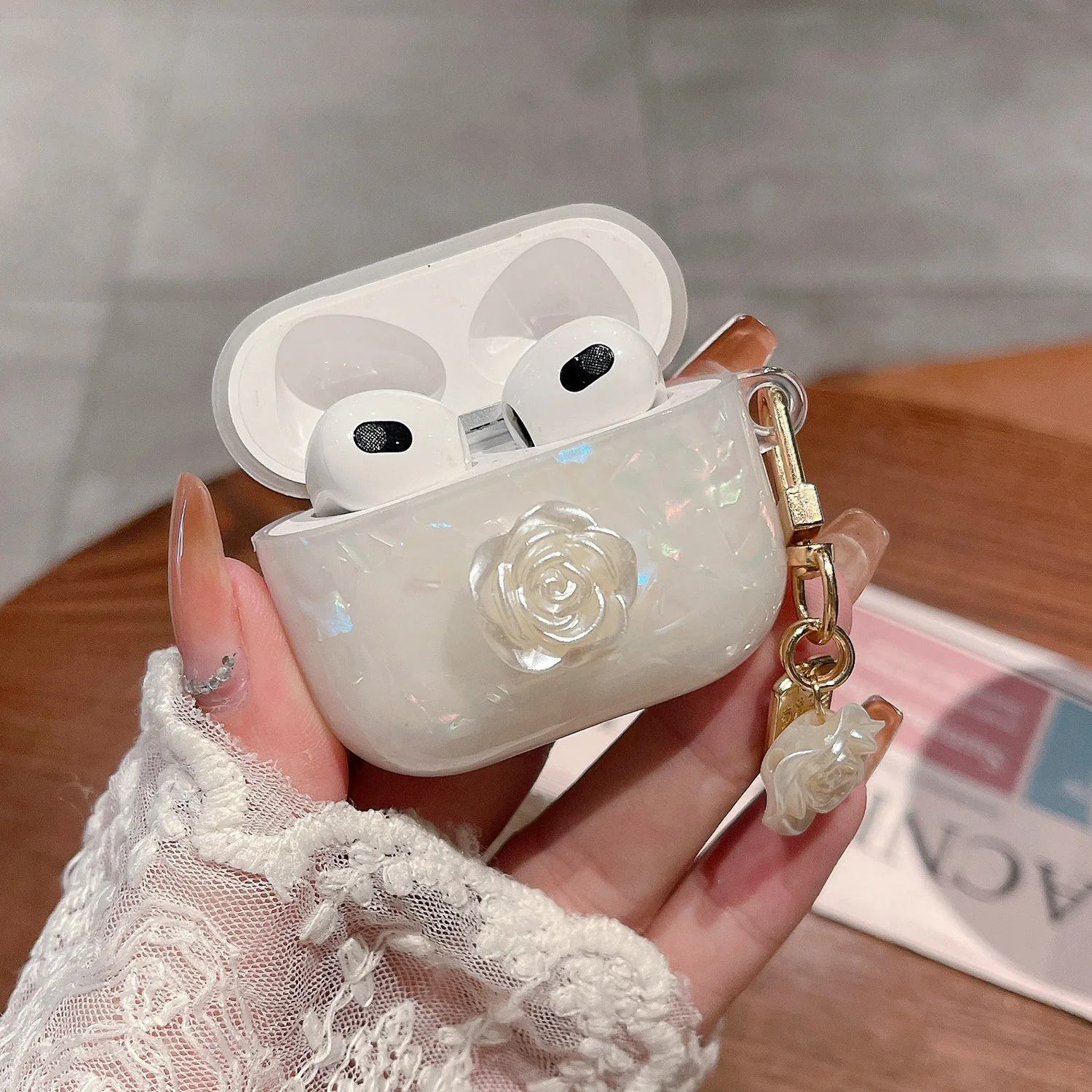 Dreamy Jewelry Chain Earphone Case for Apple Airpods Pro 2 2nd generation  pro2 Case for AirPods 3 Airpod 2 1 Case Leopard Cover - AliExpress