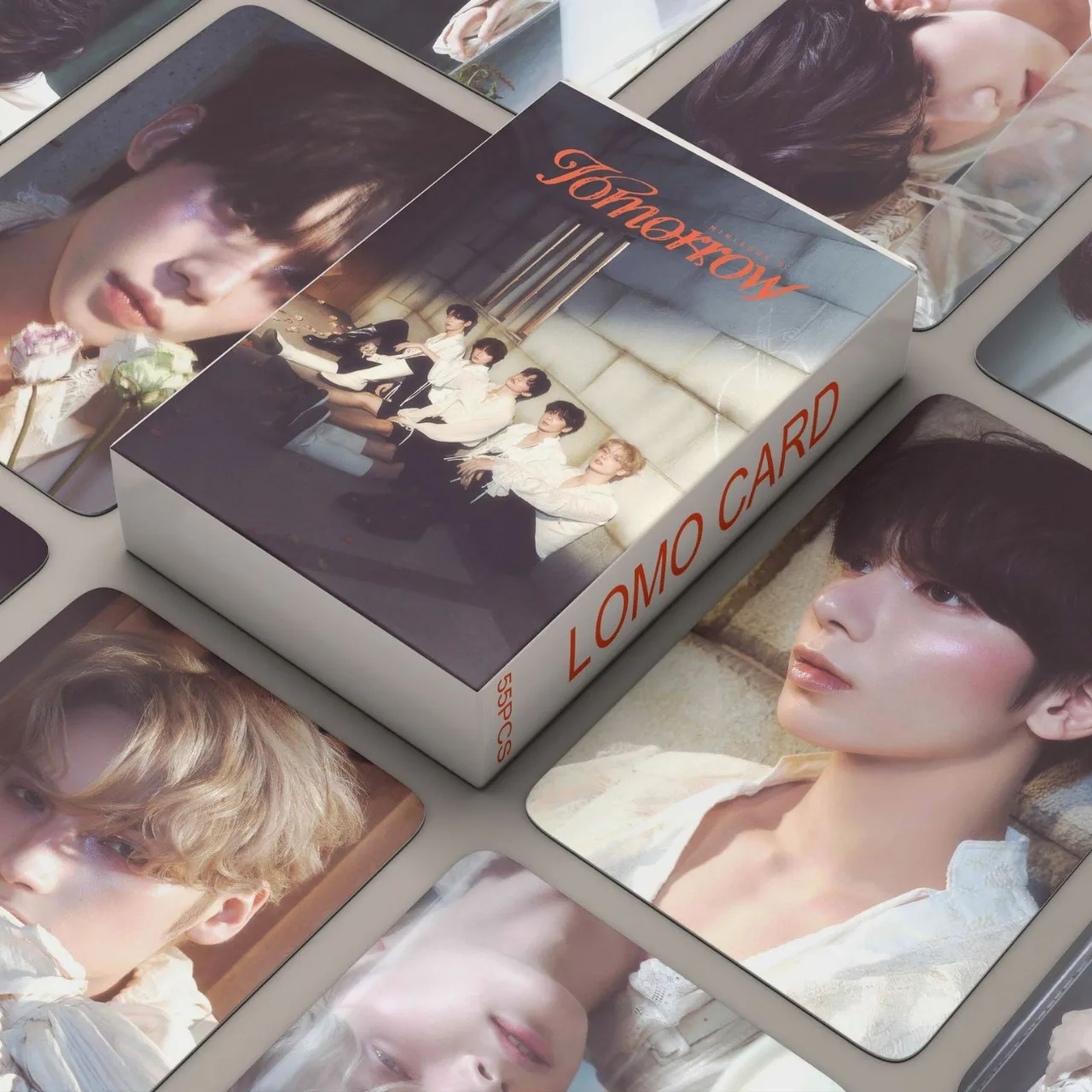 

55pcs Kpop New Album Minisode 3: TOMORROW LOMO Card Photocards Freeze Photo Card Korean Fashion Boys Poster Picture Fans Gifts