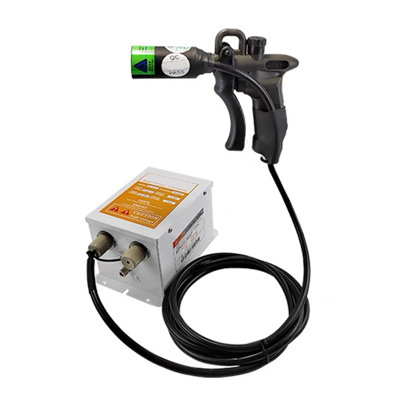 

Антистатический ионный пневматический пистолет 220 кВ, электростатический пистолет с генератором высокого напряжения, электростатический пневматический пистолет в