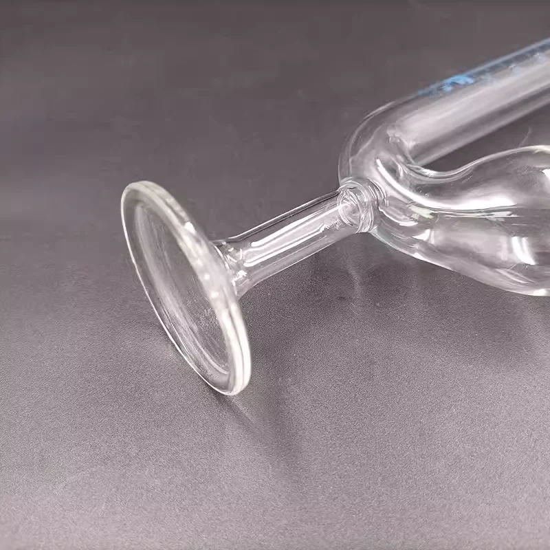 유리 시트 발효 튜브, 투명 체중계 실험실 발효 튜브, 기본 실험실 가스 생산, 새 cu, 10ml, 20ml, 50ml