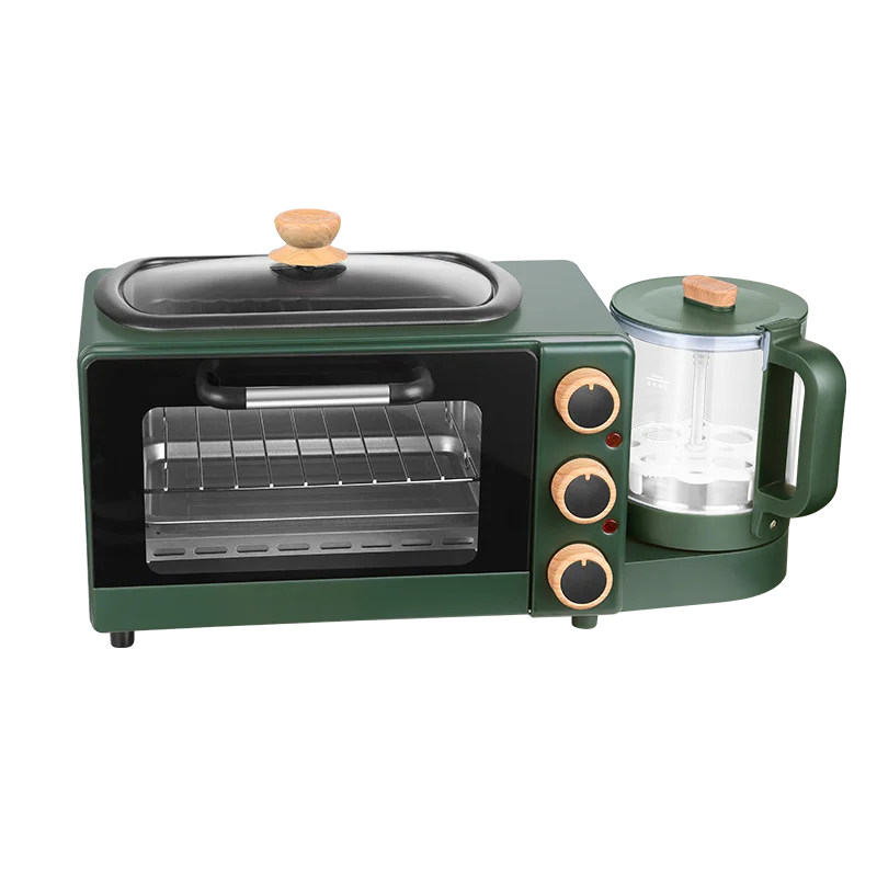 

Multi Functional Cooking And Baking Home 3 In 1 Breakfast Makers Machine