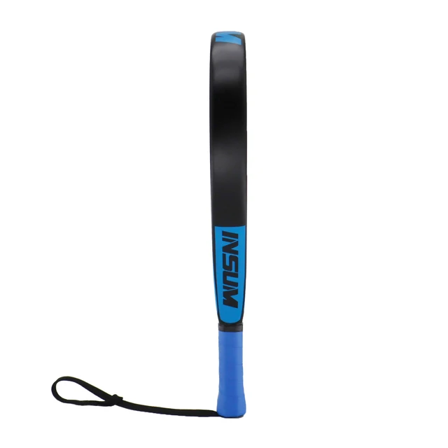 INSUM Padel Racket 2022 Carbon Fiber Soft EVA Surface High Balance Diamond Shape Sports Racket for Advanced Players Paddle 5
