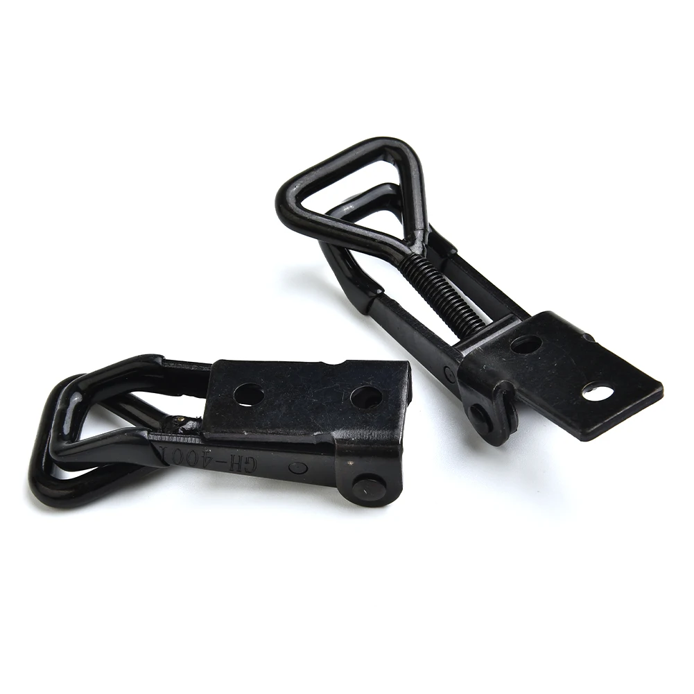 4pcs Adjustable Toolbox Case Metal Toggle Clamp Latch Catch Clasp Quick Release Anti-Slip Push Pull GH-4001 Toggle Catch Clip