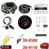 30-0300 30-4110 X-Series Wideband O2 Air Fuel Ratio Gauge Kit LSU 4.9 0258017025 Oxygen Sensor +15*4.3cm for AEM Decal 1