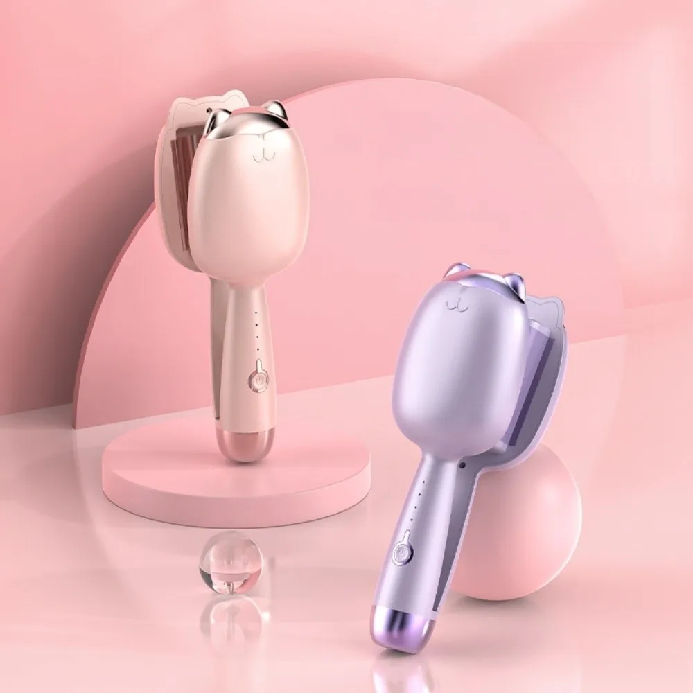 32mm Egg Roll Hair Curler 4 Temperature Adjustable Fast Heating Deep Wave Hair Curler Big Wave Splint Anti-Scald