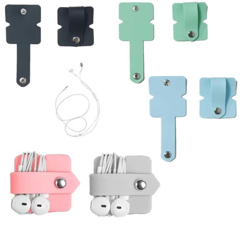 

Мягкая силиконовая намотка для кабеля, органайзер, телефонный провод для зарядки, шнур управления, пряжка, держатель для линии, зажим, настольные аксессуары