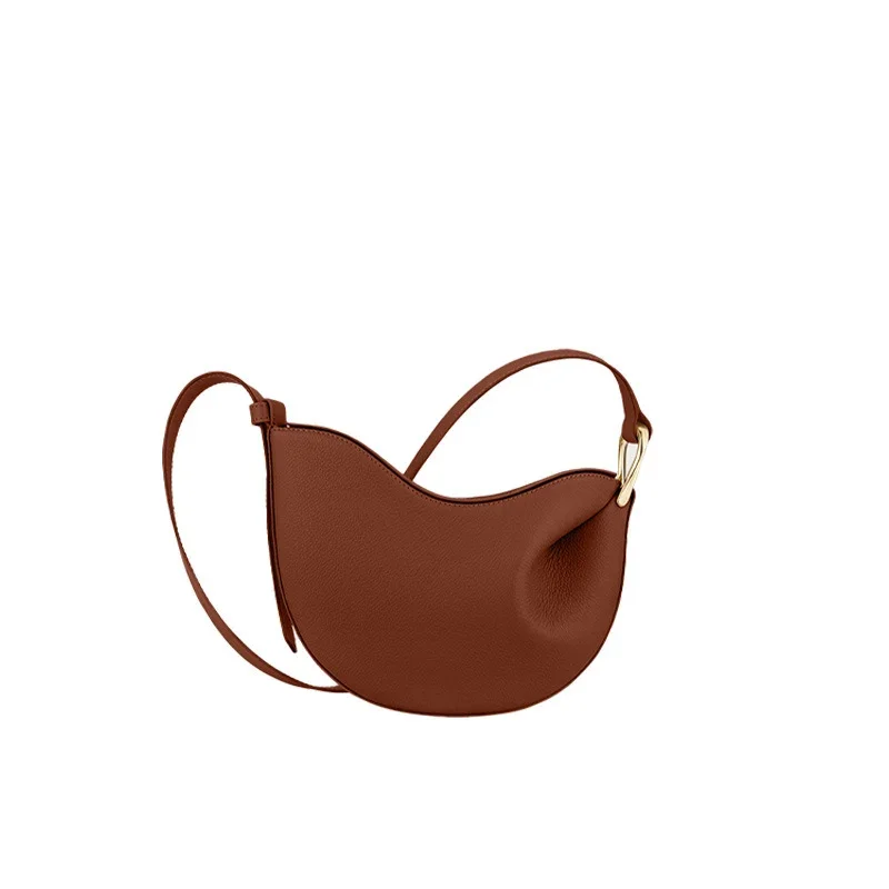 stylish unisex leather shoulder bag