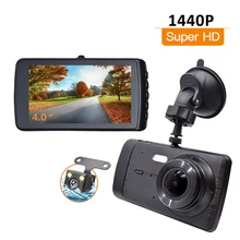 

Car DVR 2K Full HD 1440P Dash Cam Rear View Dash Cam Video Recorder Vehicle Camera Parking Monitor Motion Detector Night Vision