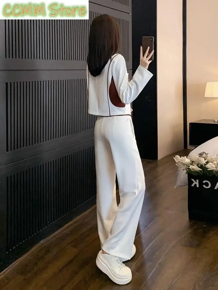 High-quality Age-reducing Early Autumn Outfit Xiaoxiangfeng Casual Fashion Sweatshirt Two-piece Suit for Women vestido