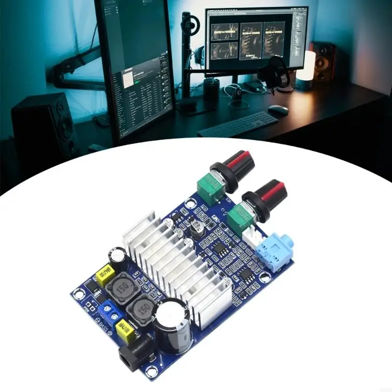 헤비 듀티 12-24V 서브우퍼 증폭기 홈 시어터 액세서리용 100W 출력 모노 파워 서브우퍼 증폭기 보드