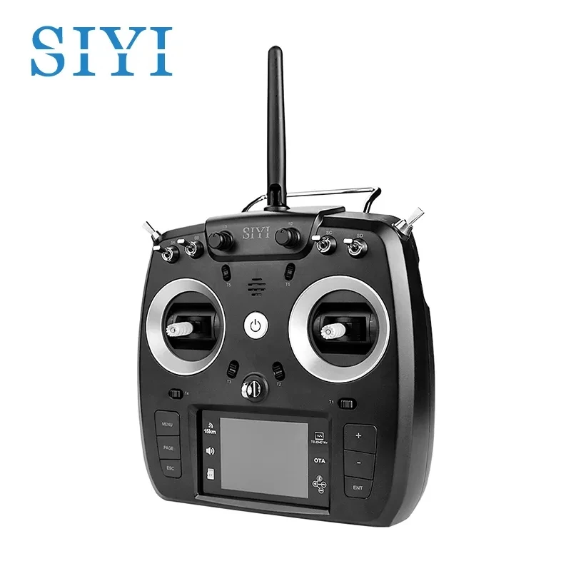 

SIYI FT24 2.4GHz 12CH 15KM Long Range Transmitter with FR/FR Mini OTA Receiver for External R9M/TBS Multi-protocol RF System