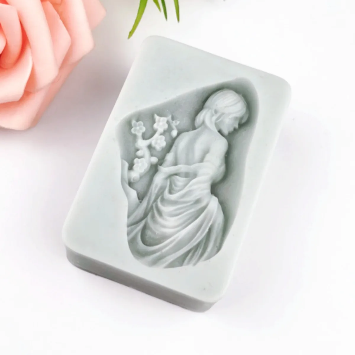 Handmade Beauty Bathing Silicone Soap Mold DIY Square Geometry Soap Making Cake Chocolate Candle Mold Gifts Craft Home Decor