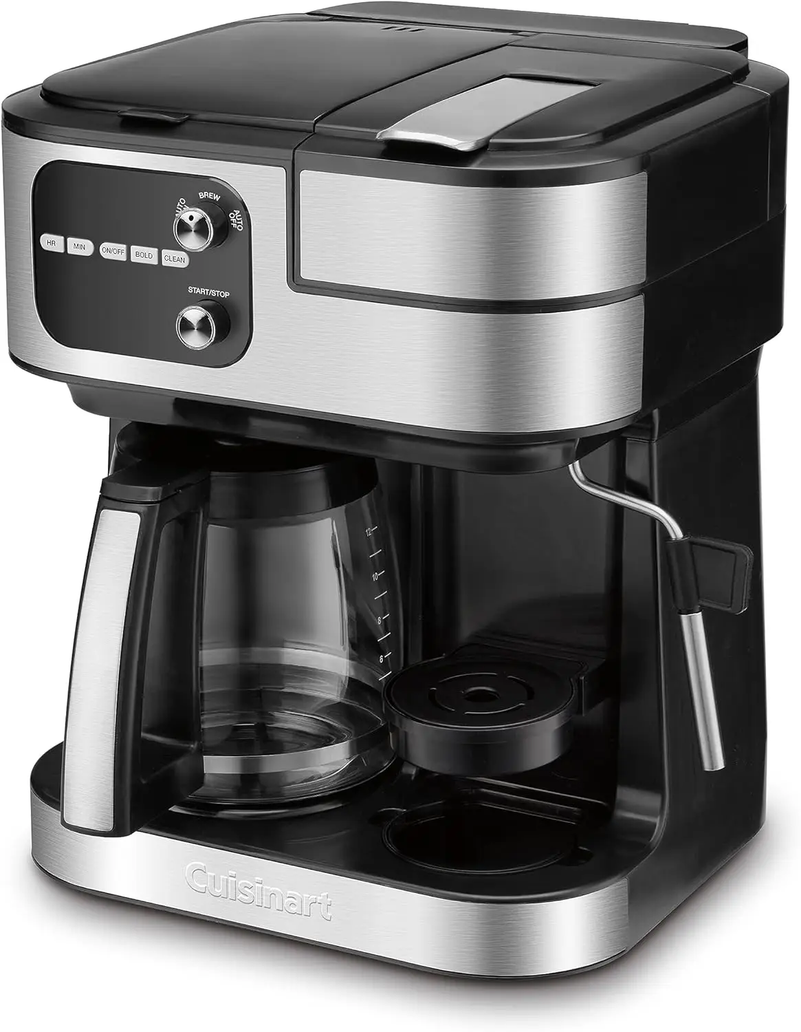 Coffeemaker, Coffee Center Barista Bar 4-In-1 Coffee Machine, Single-Serve Coffee, Espresso & Nespresso Capsule Compatible, 12-C