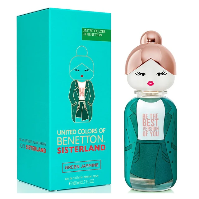 Perfume Sisterland United Colors Of Benetton Green Jasmine 80ml-Women-Eau  De Toilette - AliExpress