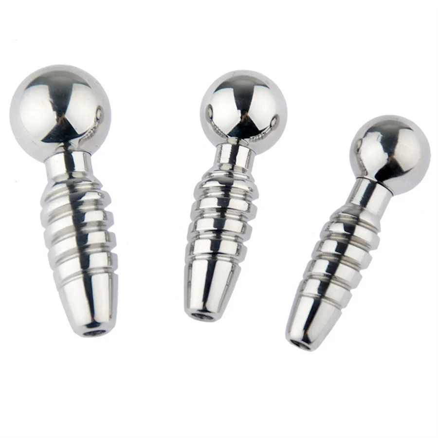 Stainless Steel Penis Plug Urethral Catheter Sounds Dilator Penis Insert Chastity Urethral Plug Horse Eye Stick Sex Toys For Men
