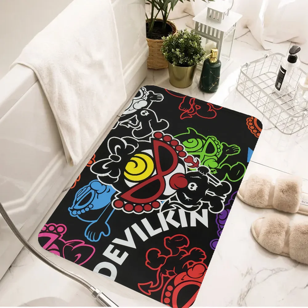 Japan Fashion Hysteric Mini Kitchen Mat Cheaper Anti-slip Modern Living Room Balcony Printed Modern Home Decor 5