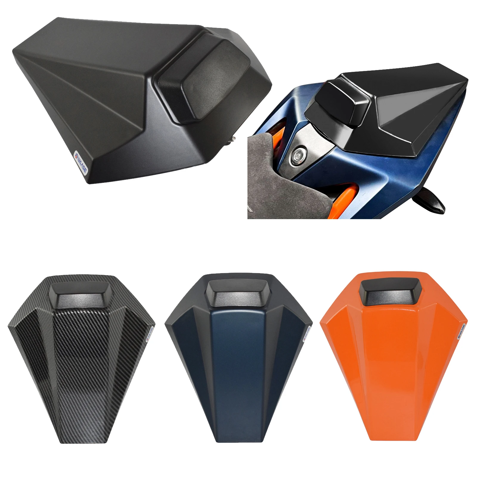 MotorcyclePassengerPillionRearSeatCoverSoloTailFairingCowlFor