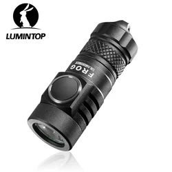 Rechargeable Type-C Outdoor Pocket Lighting EDC Powerful Flashlight 750 Lumens 4000K LED Torch 10180/10440/AAA Battery Frog