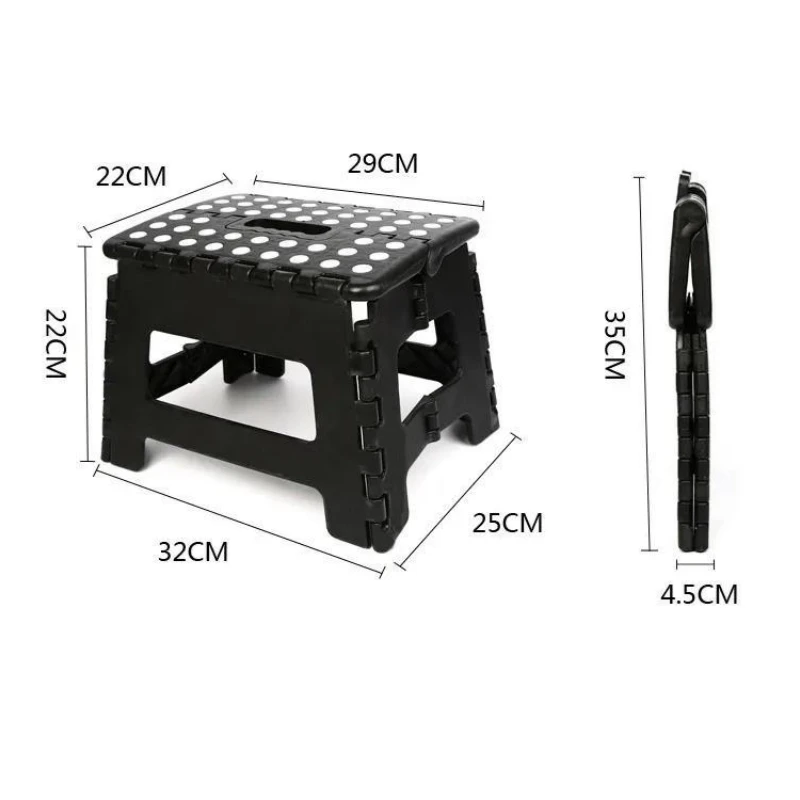 Folding Stool Lightweight Handheld Portable Small Stool Thickened