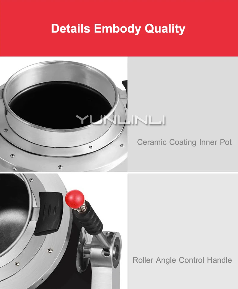 Commercial Electric Stir-Frying Cooker Automatic Multi Wok Intelligent Robot Cooking Machine Kitchen Cookware