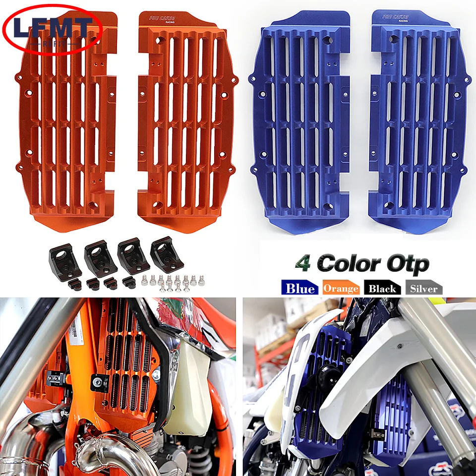 

Radiator Guard Grill Protector Cover For KTM XC XCF SX SXF XCW XCFW EXC EXC-F TPI Six Days 125 150 200 250 300 350 400 450 500