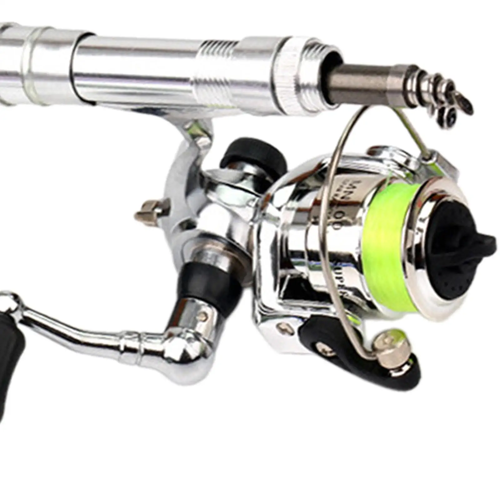 Mini Fishing Rod and Reel Pocket for Travel Saltwater Freshwater Ice Fishing