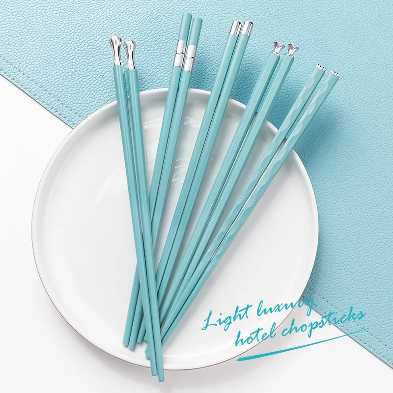 5 paia di bacchette giapponesi antiscivolo di alta qualità, per ristoranti coreani, hotel, cibo sano portatile, bacchette per sushi_voghion.com