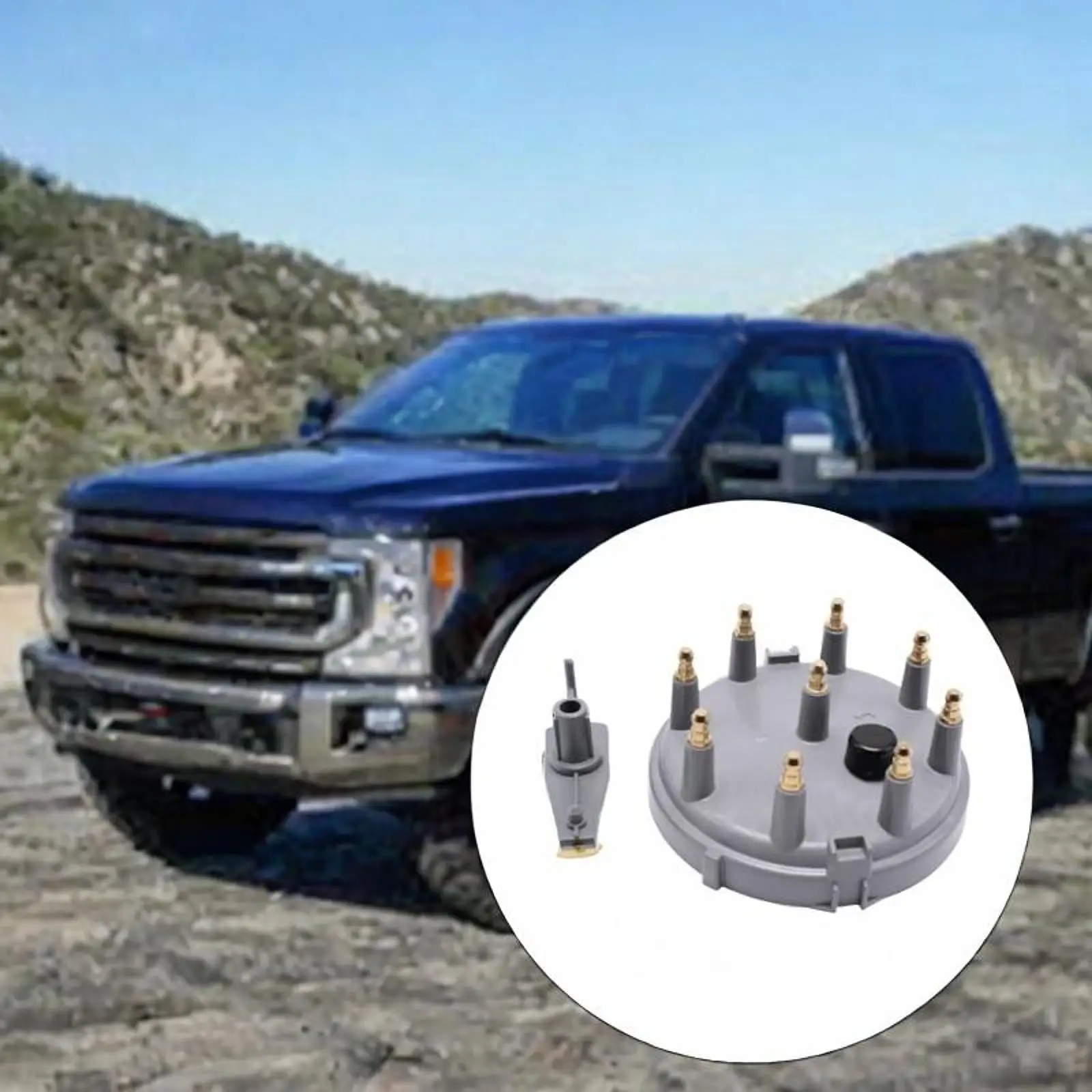 Distributor Cap and Rotor Kit 8233 Accessories for Chevrolet C3500