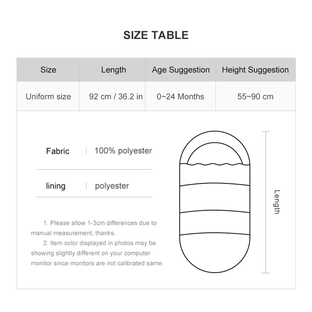 Baby Stroller Footmuff 0-24Months Winter Baby Warm Envelope Sack For Discharge Windproof Thicker Universal Stroller Accessories