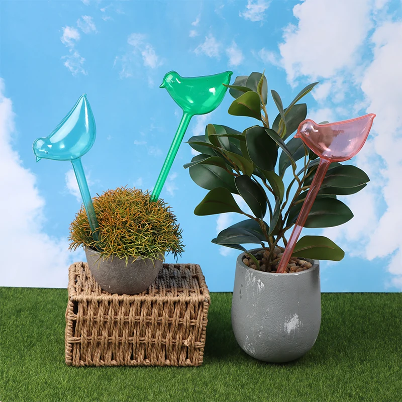 

Автоматическое устройство для полива цветов, пластиковые аквалампы ручной работы в форме птицы, для самополива растений, 1 шт.