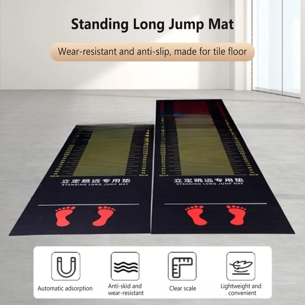 Standing Long Jump Mat Indoor Non slip Wear resistant Physical Training