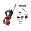 Electric Hedge Trimmer Cordless Household Trimmer Rechargeable Shrub Pruning Saw Tools For Shruber Yard Hedge Cut 6