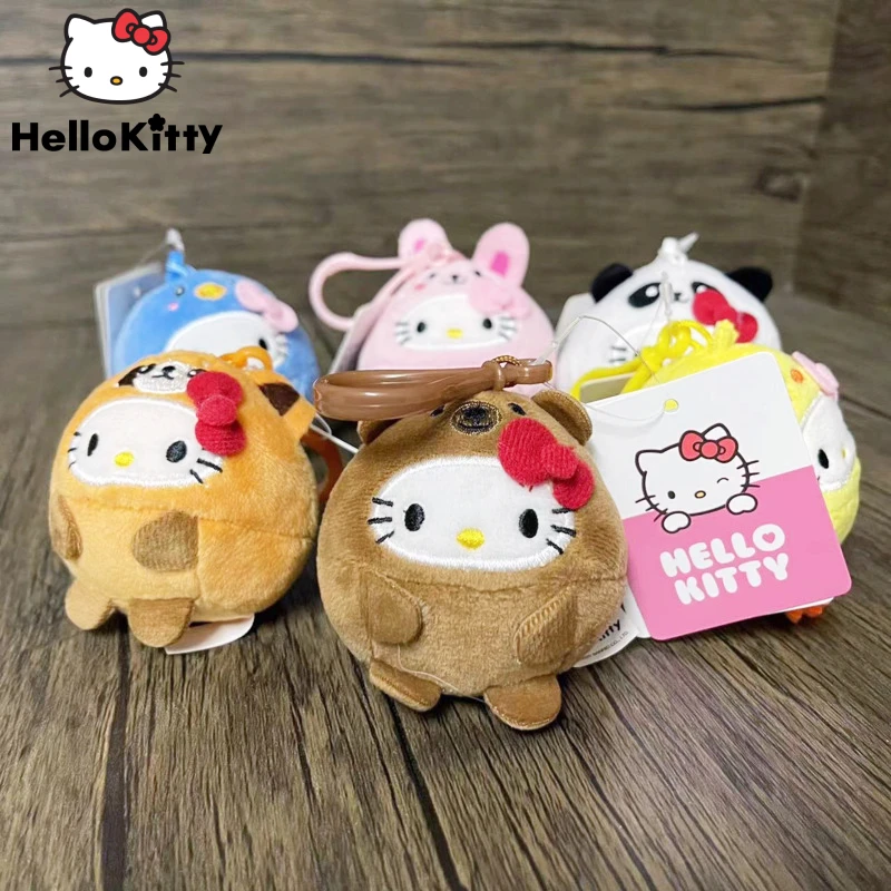 

Женский брелок в виде плюшевой куклы, 8 см