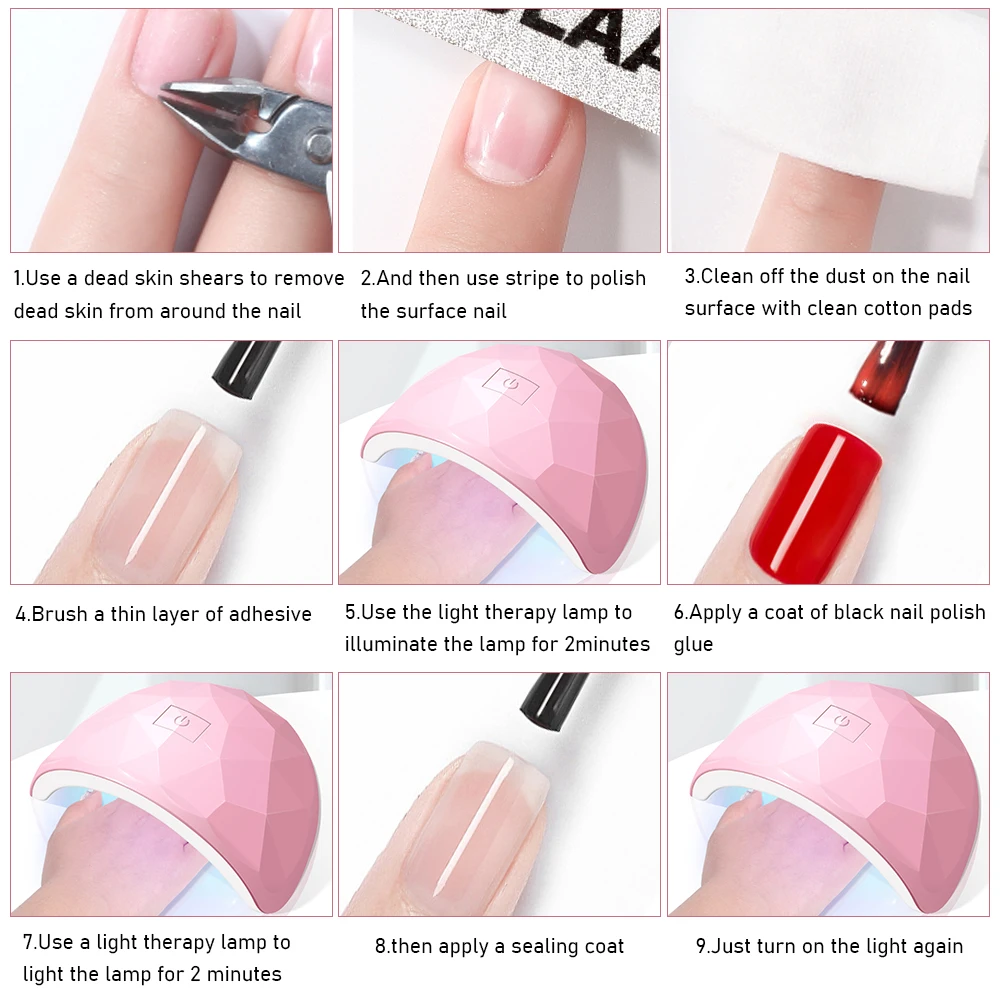 LULAA 多機能 UV LED ランプ爪用ランプキャビン UV LED ネイルジェル