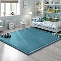 Soft Carpet For Living Room Sofa Area Thick Coral Velvet Rug Tatami Mat Large Bedroom Bedside Rugs Dormitory Floor Rug Yoga Pad 1
