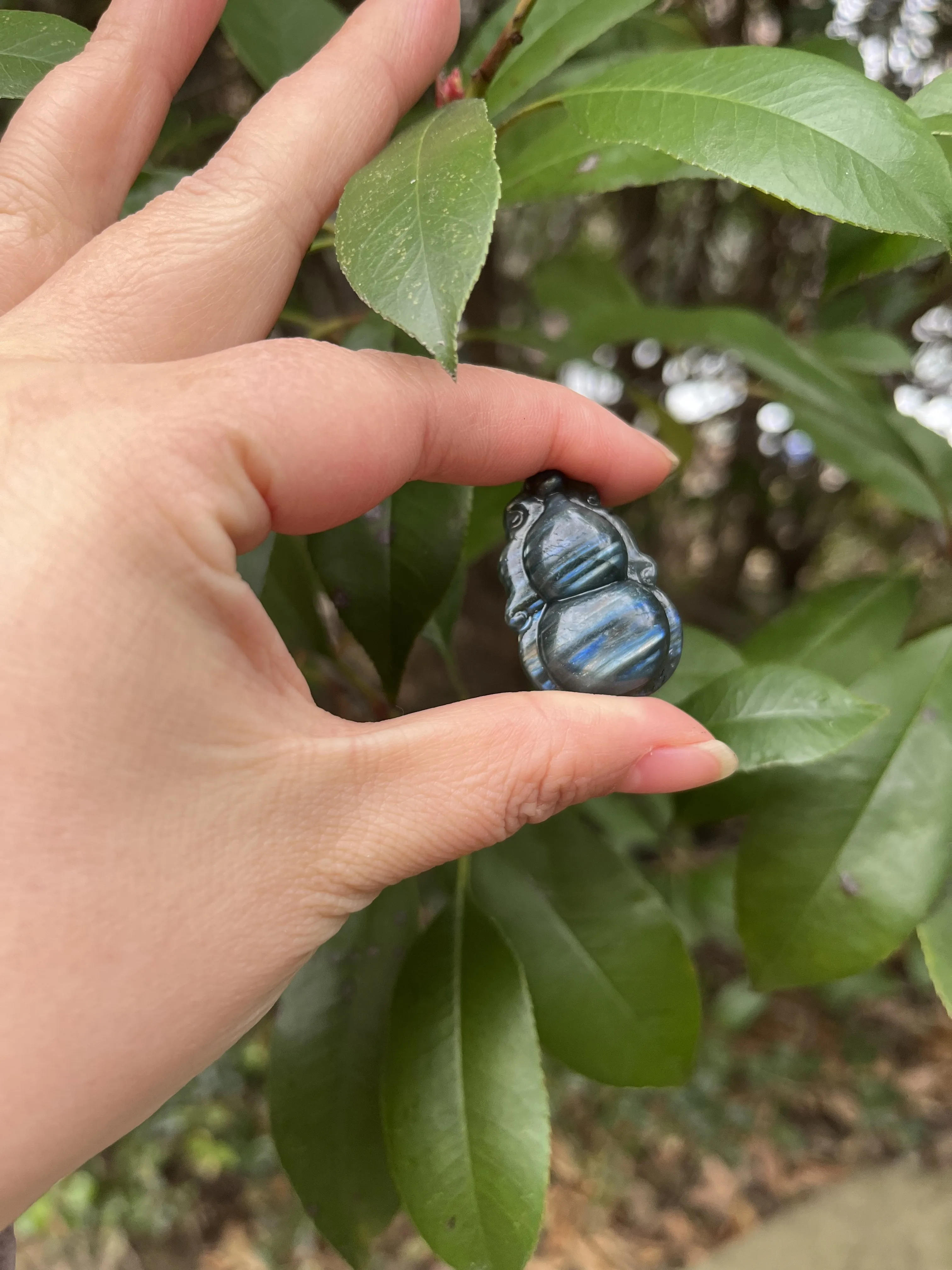 Diy Natural Elongated Stone Raw Stone Carved Polished Pieces Men's And Women's Pendant Accessories Jewelry