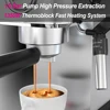 Espresso Machine 15 Bar Coffee Machine With Steam Milk Frother Stainless Steel Coffee Maker 34oz Water Tank 1350W 3