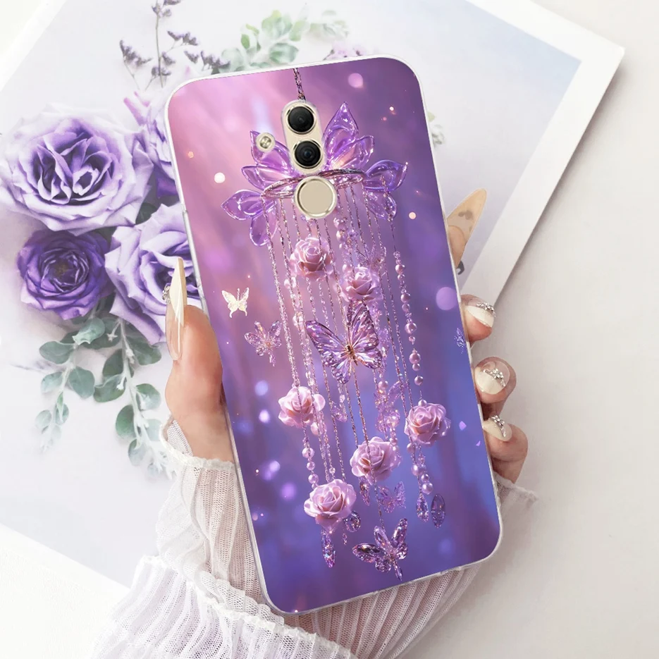 Luxury Floral Butterfly Design Soft Slim Phone Case Cover