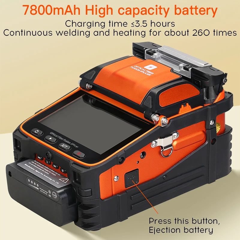 COMPTYCO AI-9/AI-20/AI-30 광섬유 융착접속기 다국어 지원 FTTH 6모터 광섬유 융착기 내장 OPM VFL