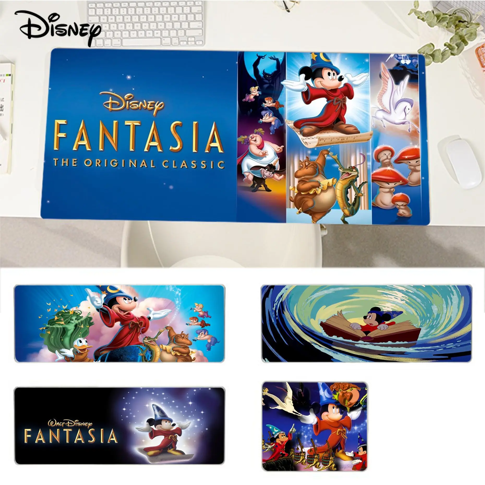 Disney Fantasia Mousepad Nuovi Arrivi Gamer Speed Mouse Retail Small Rubber Mousepad Size Per Big Csgo Game Desktop Pc Laptop