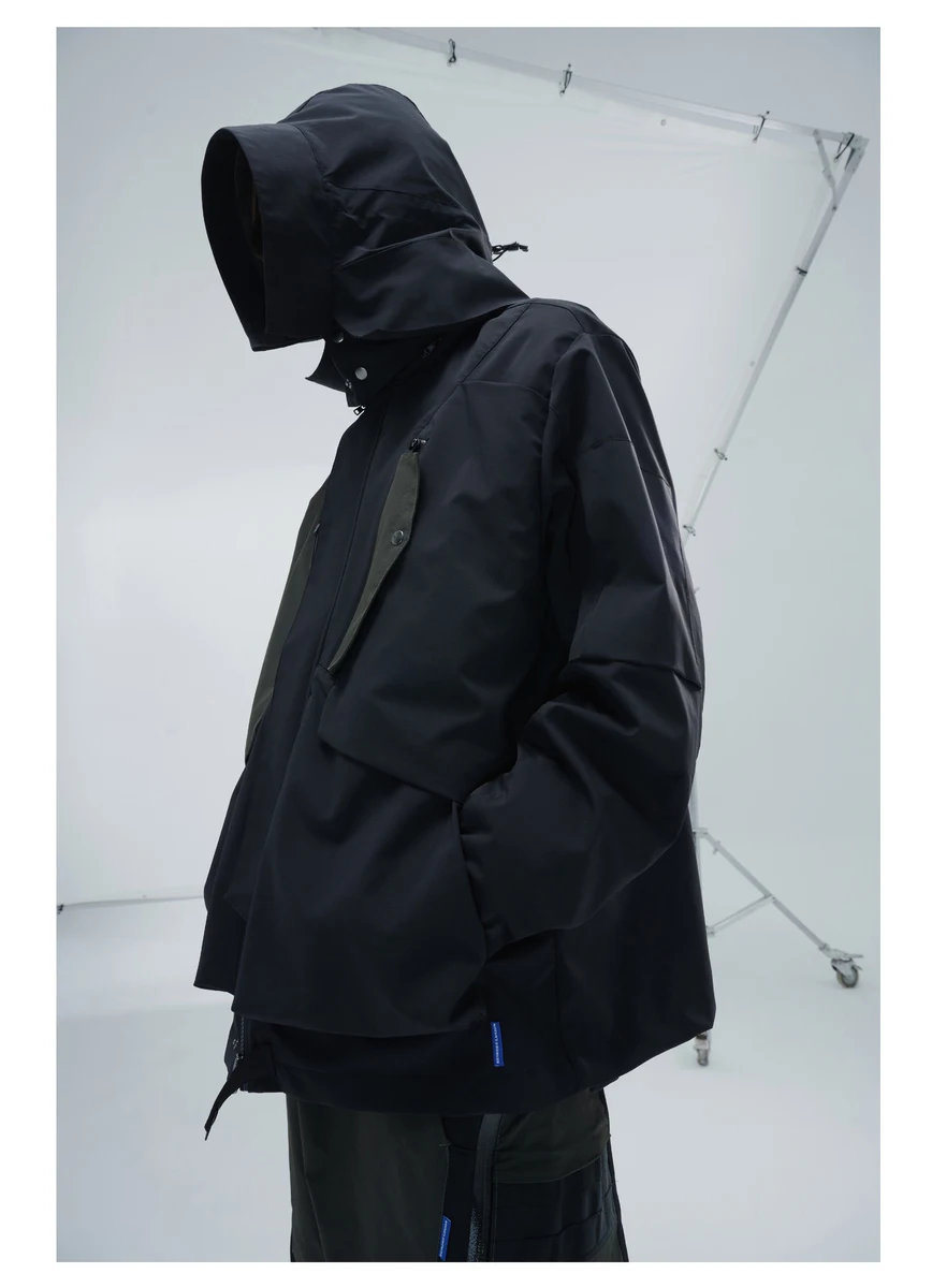 Reindee Lusion 21aw all environmental waterproof multi-pocket jacket four-form assault suit techwear functional