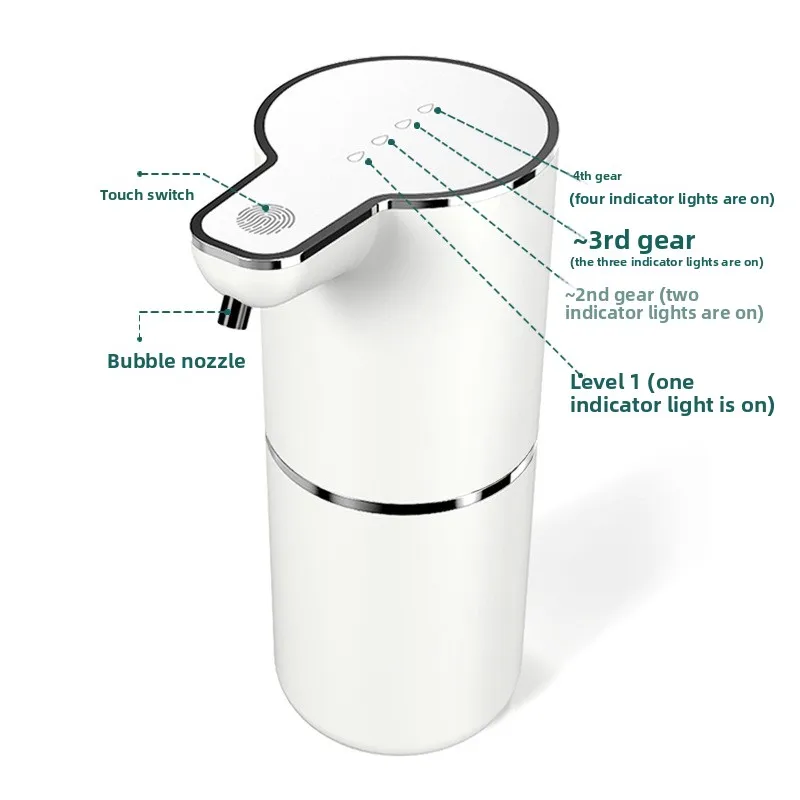 M10S automatic induction soap dispenser intelligent electric foam mobile phone wall mounted hand sanitizer gel soap dispenser